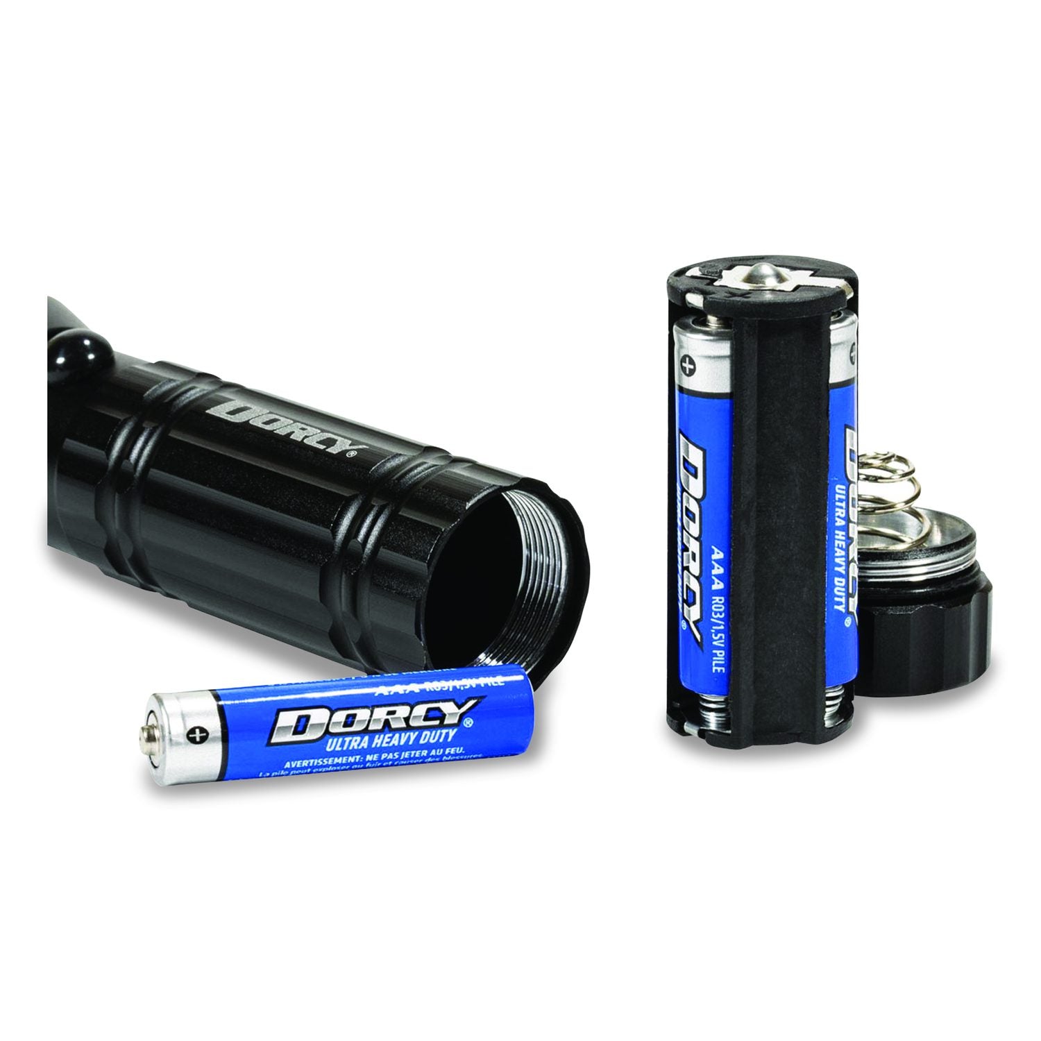UV Laser Flashlight, 3 AAA Batteries (Included), Black