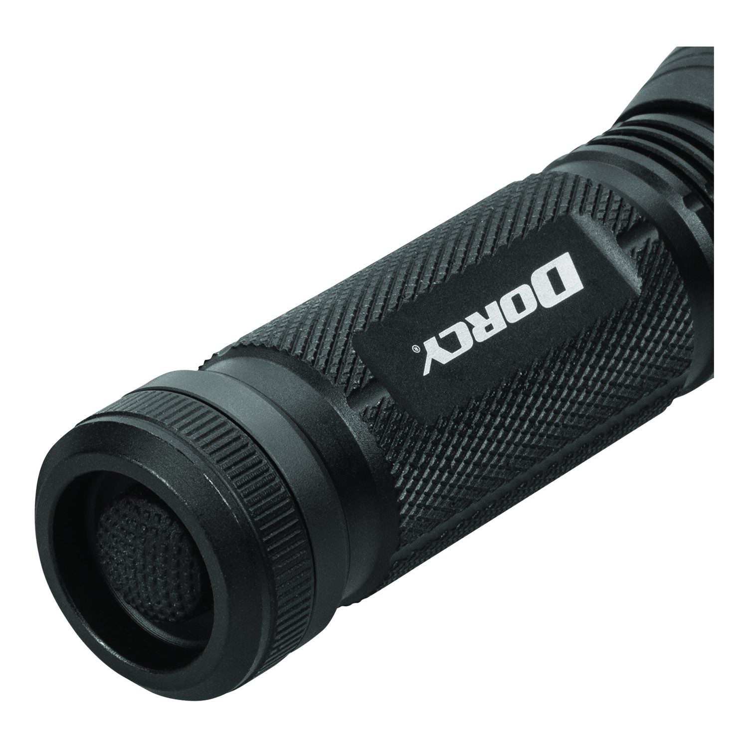 Ultra HD Aluminum Flashlight, 3 AAA Batteries (Included) Black