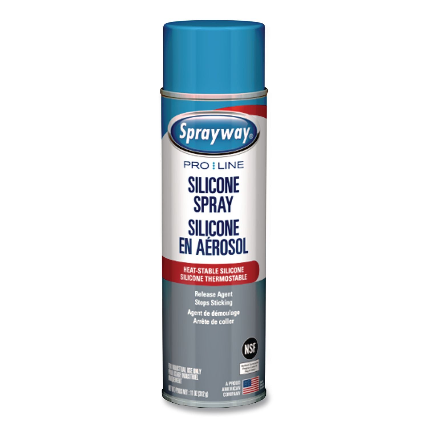 Silicone Spray Release Agent, 11 Oz Aerosol Spray, 12 Cans/Carton