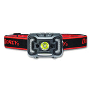 Ultra HD Rechargeable Headlamp, Rechargeable Lithium Ion Battery (Included), Black