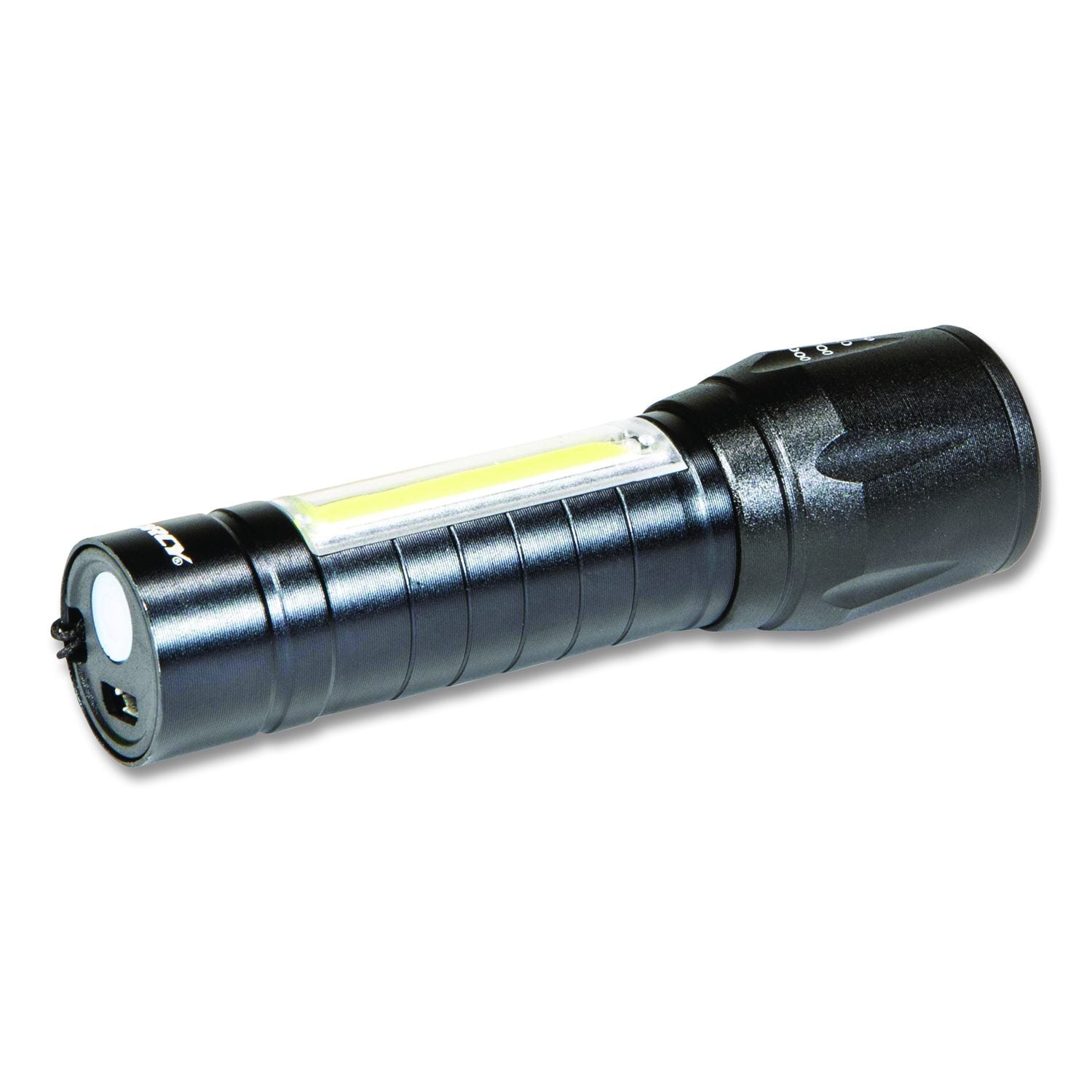 Ultra HD Rechargeable Area Flashlight, Rechargeable Lithium Ion Battery (Included), Black