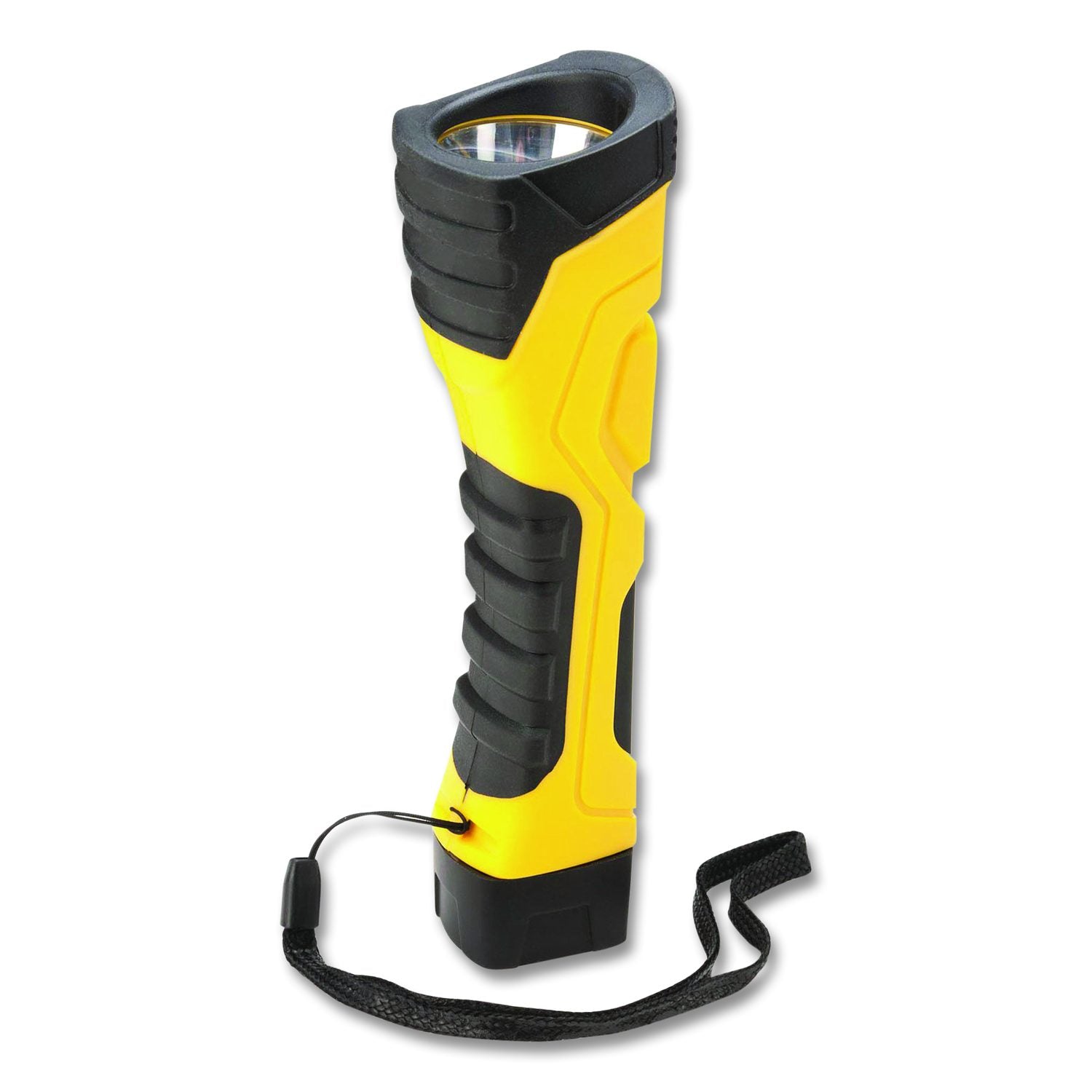 LED Cyber Light Flashlight, 4 AA Batteries (Included), Yellow