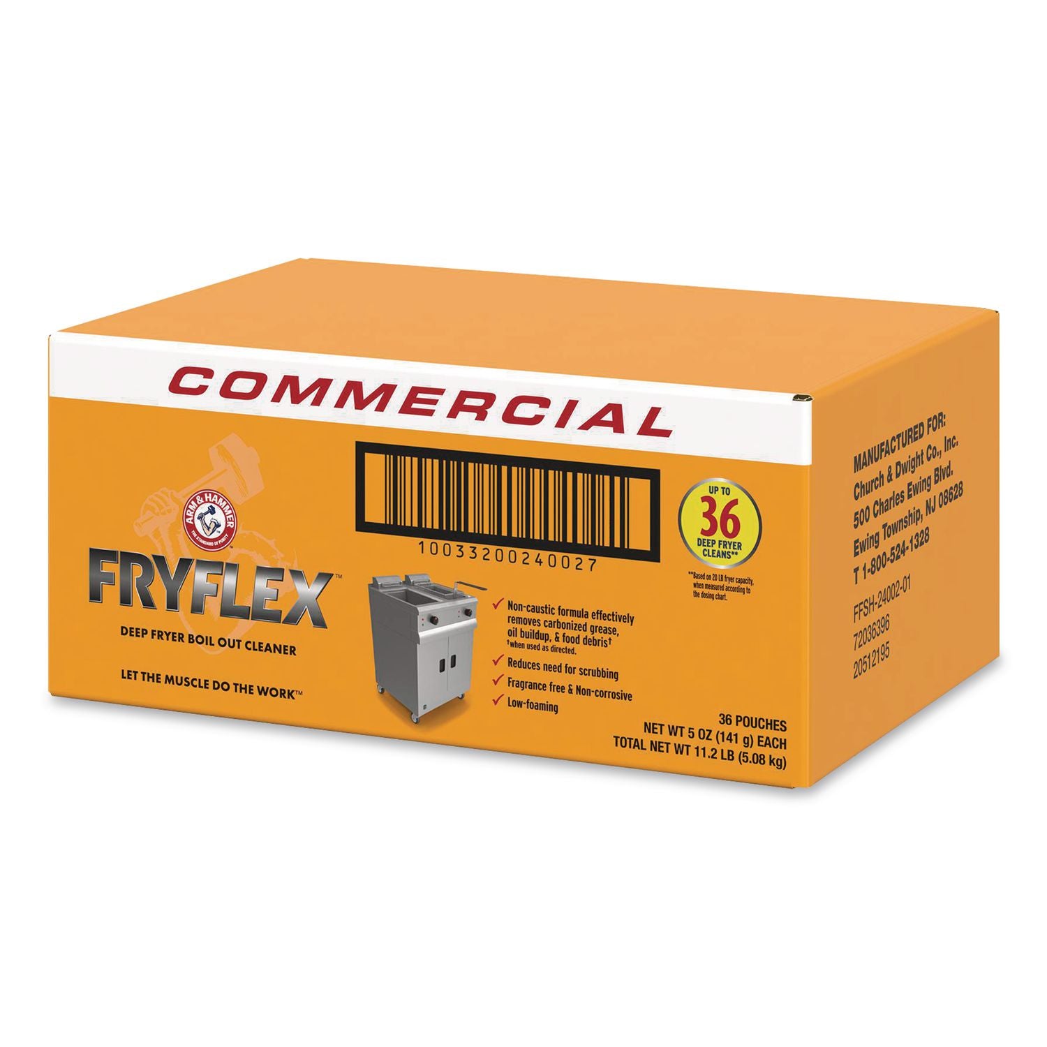 Cleaner, 5 Oz Packet, 36 Packs/Carton