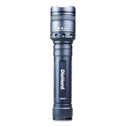 Diehard Twist Focus 3, 000 Lumen Aluminum Flashlight, 9 AA Batteries (Included), Gray