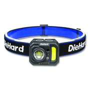 Diehard USB-C Rechargeable Motion Sensor Headlamp, Rechargeable Lithium Ion Battery (Included), Black