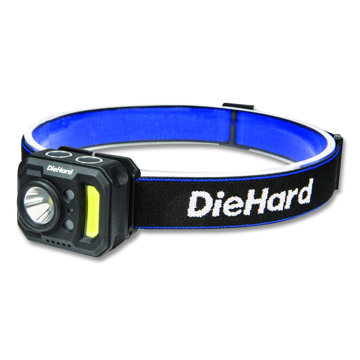 Diehard USB-C Rechargeable Motion Sensor Headlamp, Rechargeable Lithium Ion Battery (Included), Black