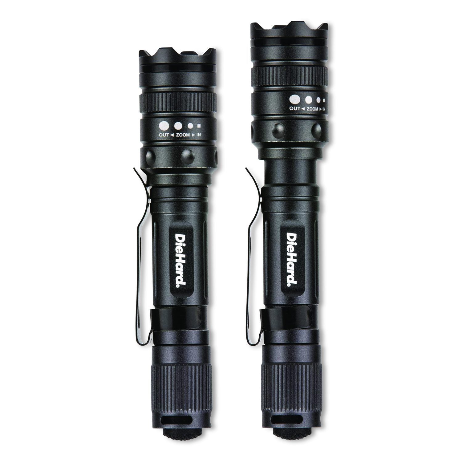 Diehard Aluminum Pocket Pen Light, 1 AAA Battery (Included), Black