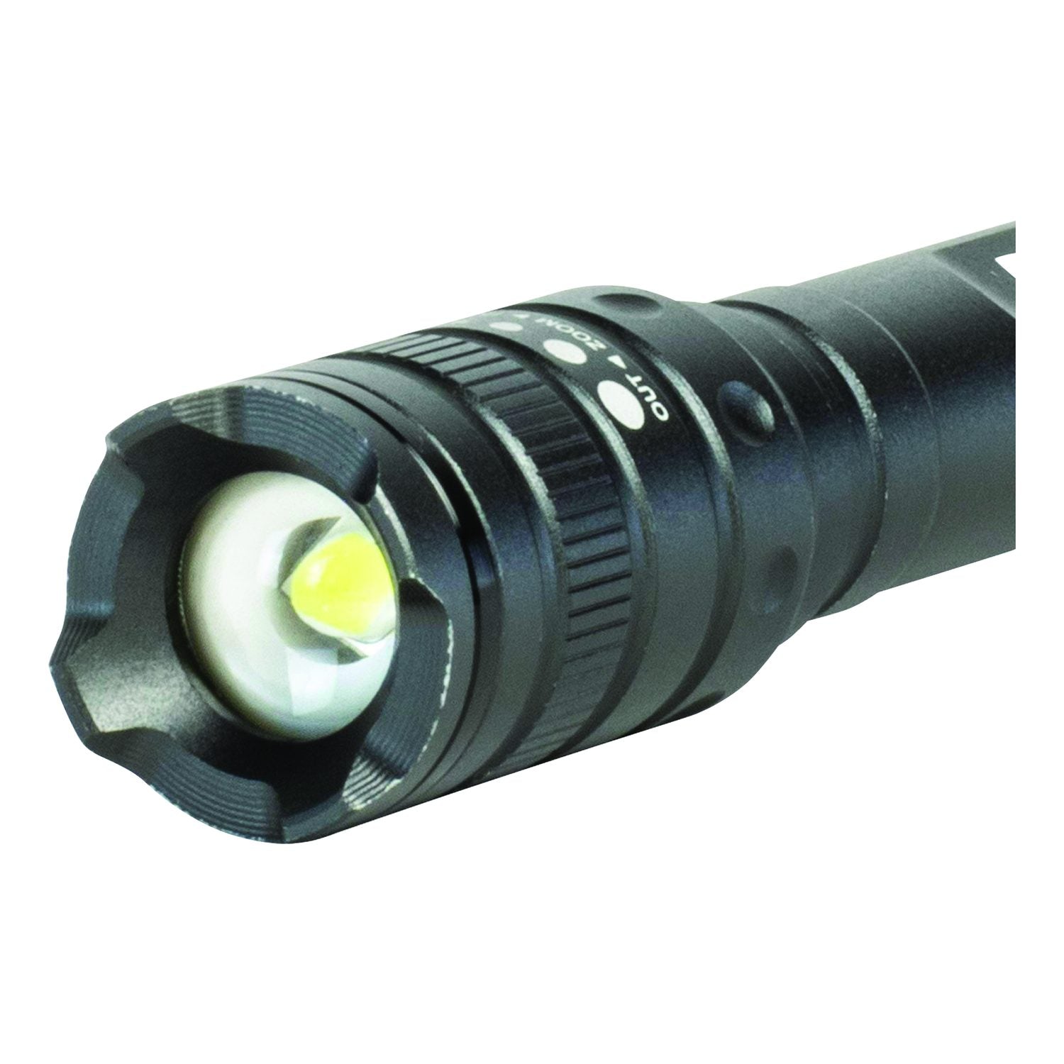 Diehard Aluminum Pocket Pen Light, 1 AAA Battery (Included), Black