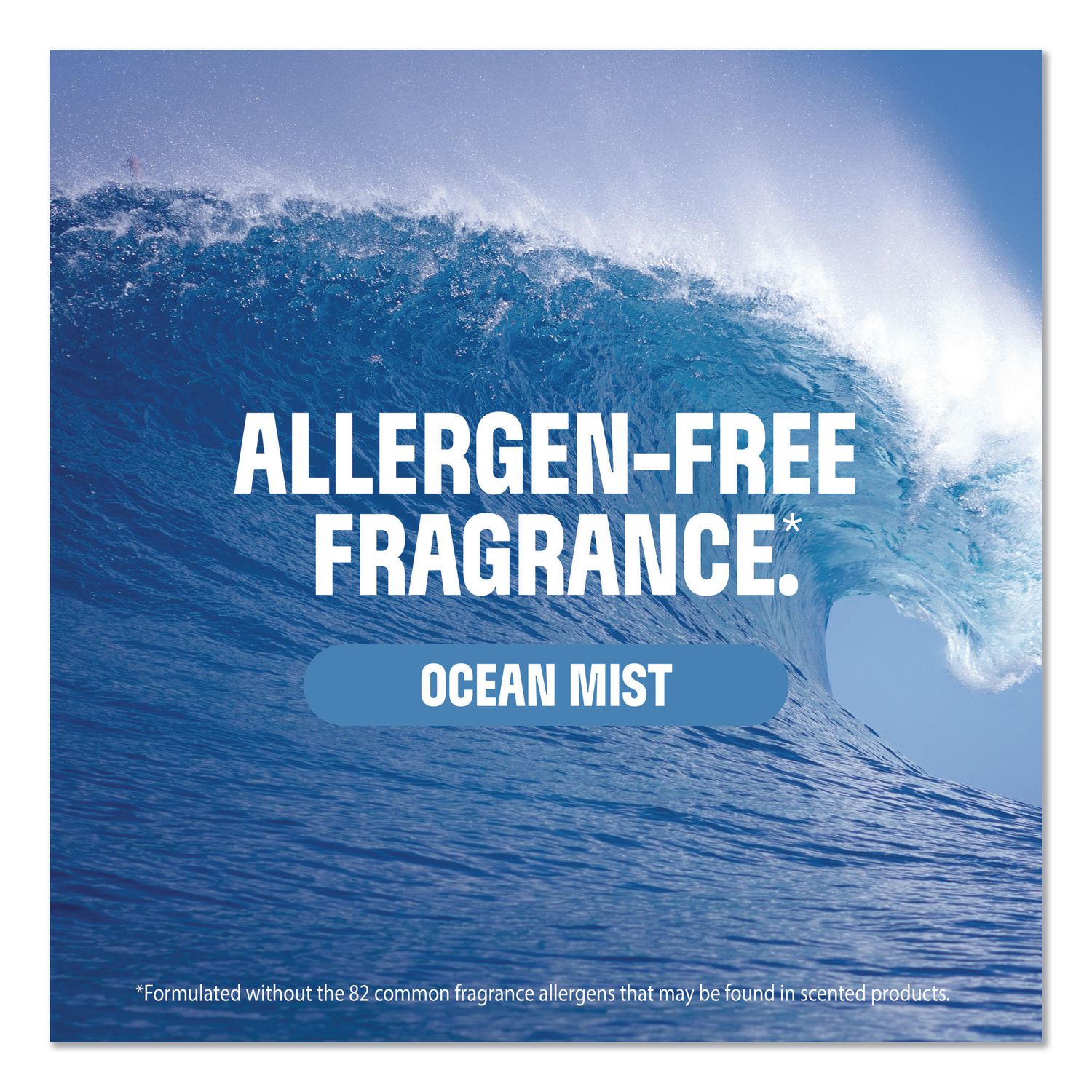 PURE Allergen Neutralizer Daily Air Spray, Ocean Mist, 8 Oz Aerosol Spray, 6/Carton