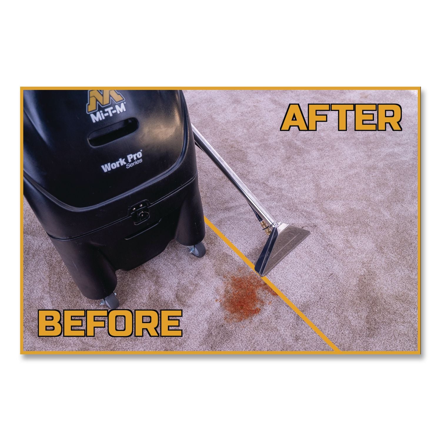 Work Pro 6 Gallon Heated Carpet Extractor, 6 Gal Capacity, 0.5 Ft Cord