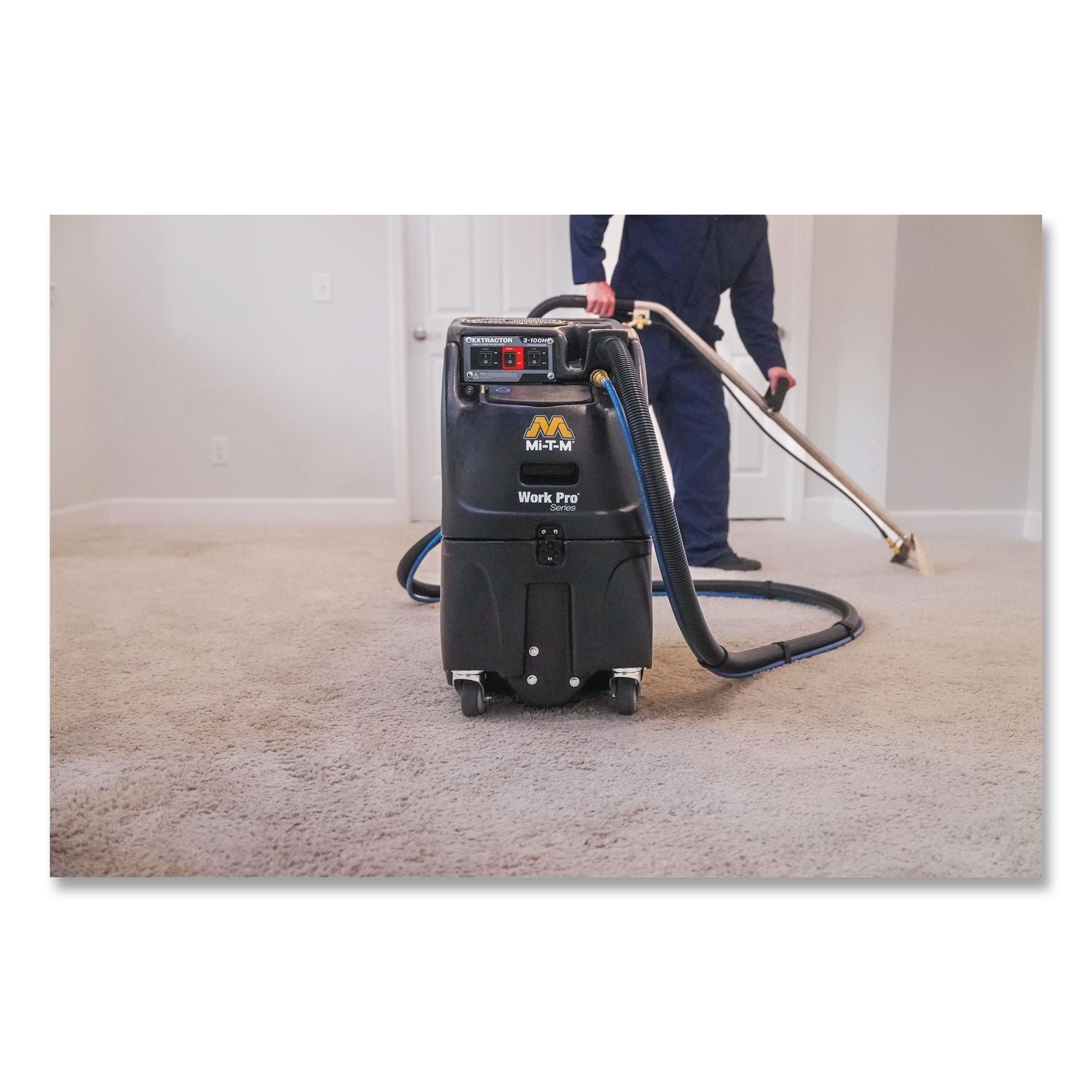 Work Pro 6 Gallon Heated Carpet Extractor, 6 Gal Capacity, 0.5 Ft Cord