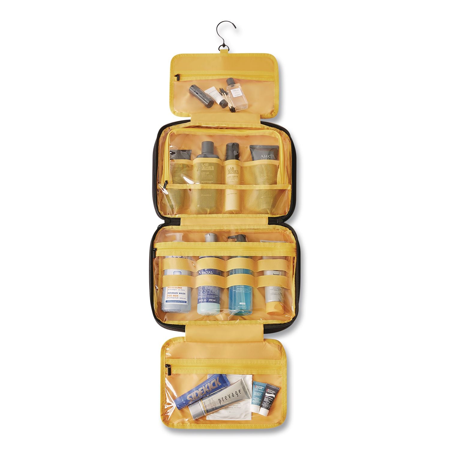 Walker Toiletry Bag, 9.1 X 4.3 X 12.6, Black