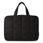 Spacesaver Puffy Toiletry Bag, 4.75 X 11 X 8, Black