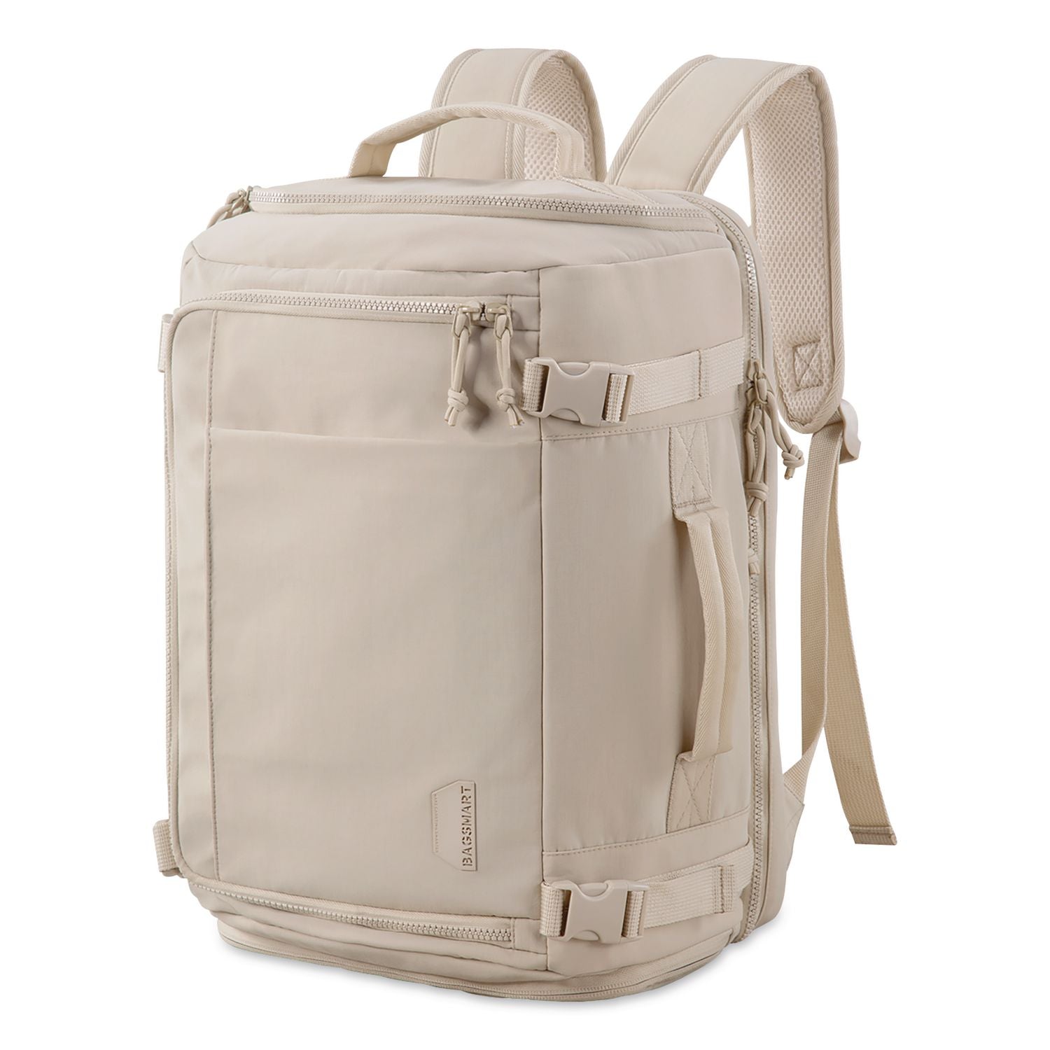 Blast Laptop Backpack, Fits Devices Up To 15.9", 12.2 X 8.1 X 16.5, Beige