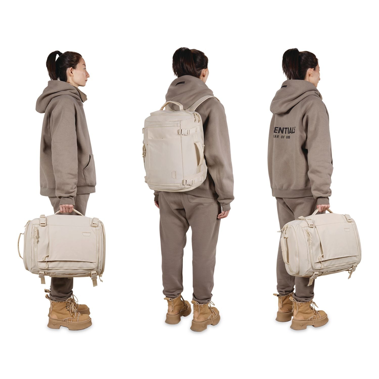 Blast Laptop Backpack, Fits Devices Up To 15.9", 12.2 X 8.1 X 16.5, Beige