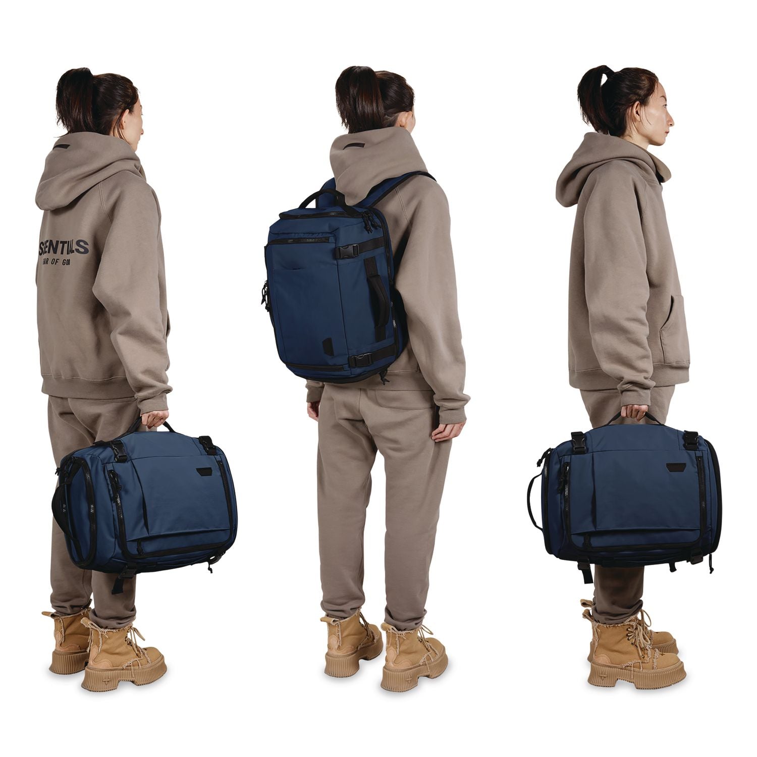 Blast Laptop Backpack, Fits Devices Up To 15.9", 12.2 X 8.1 X 16.5, Navy Blue