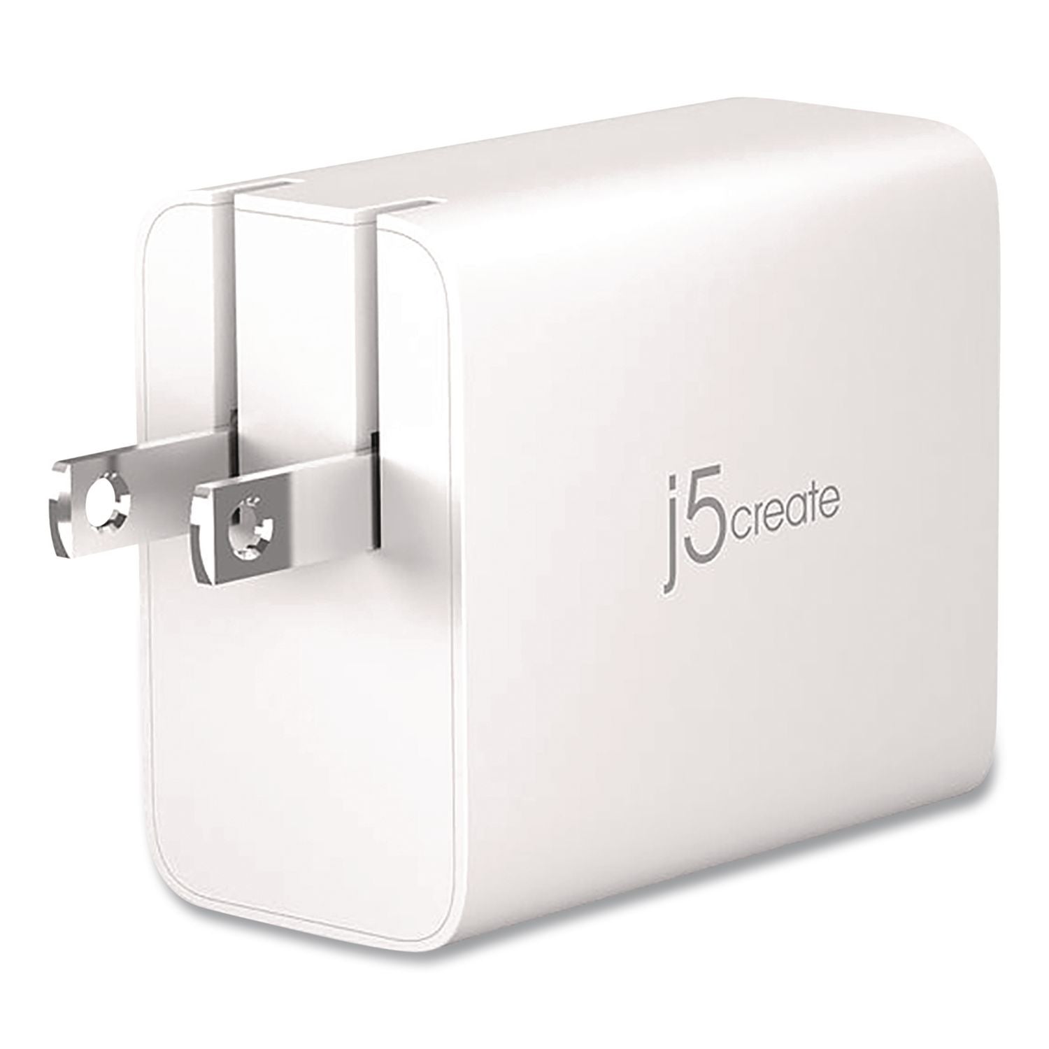 67 W Gan USB-C/USB-A Two-Port Charger, White