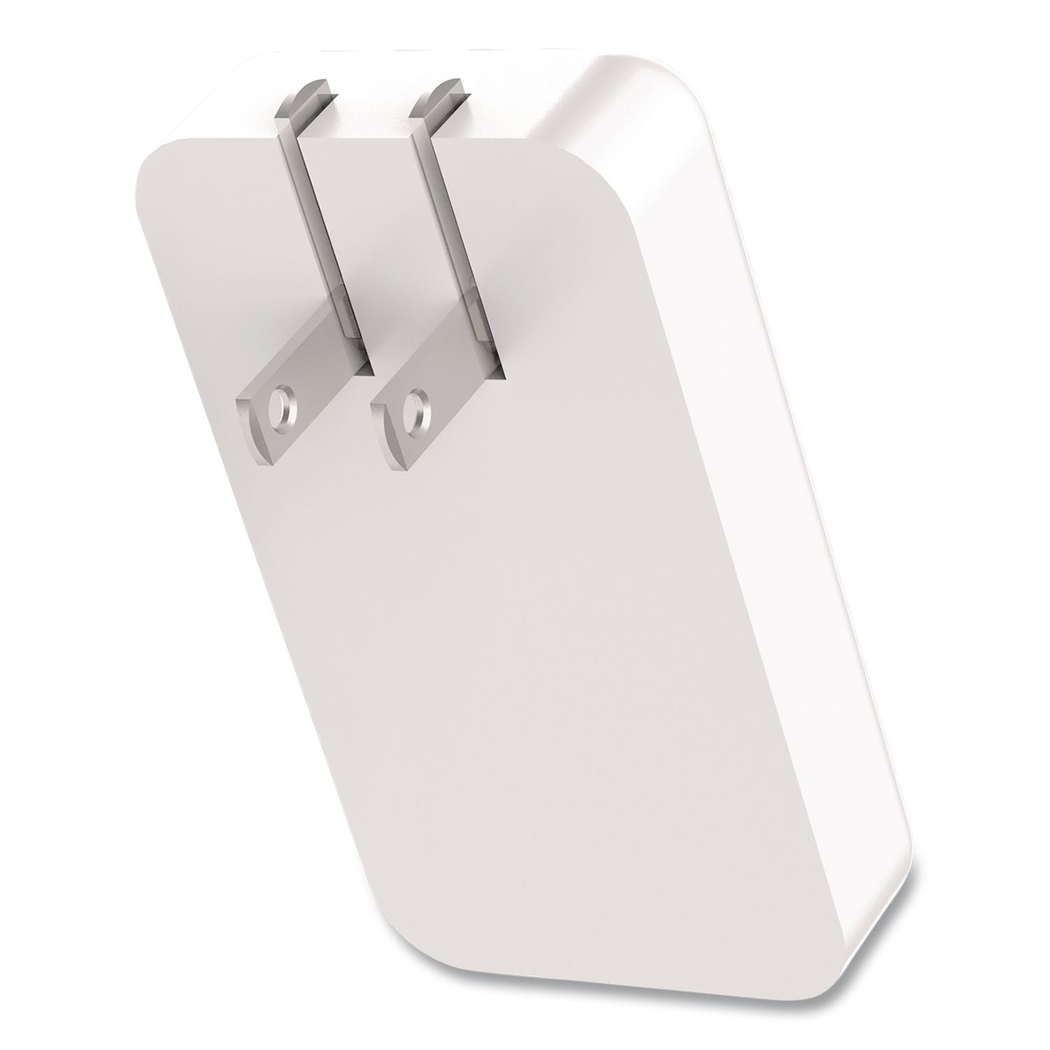 65 W USB-C Two-Port Gan PD Charger, White