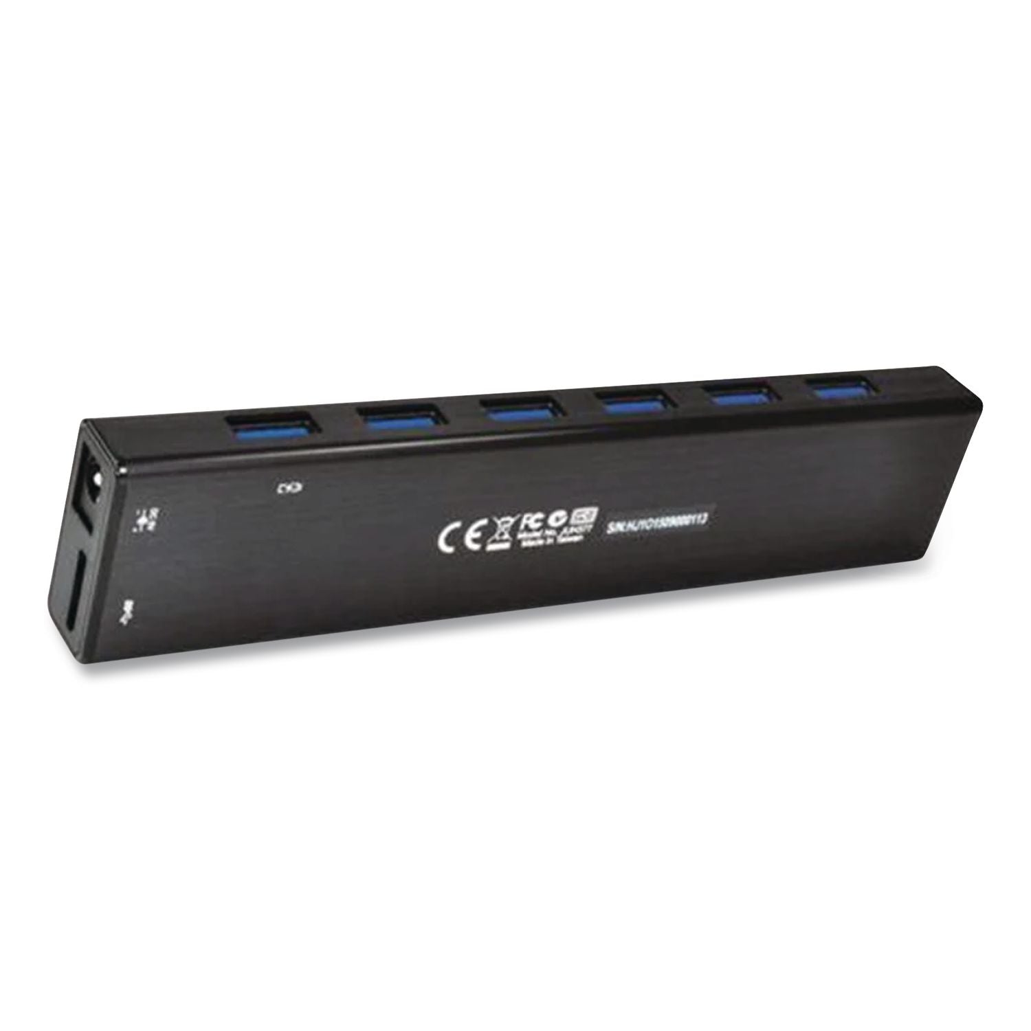 7-Port USB 3.0 Hub, Black