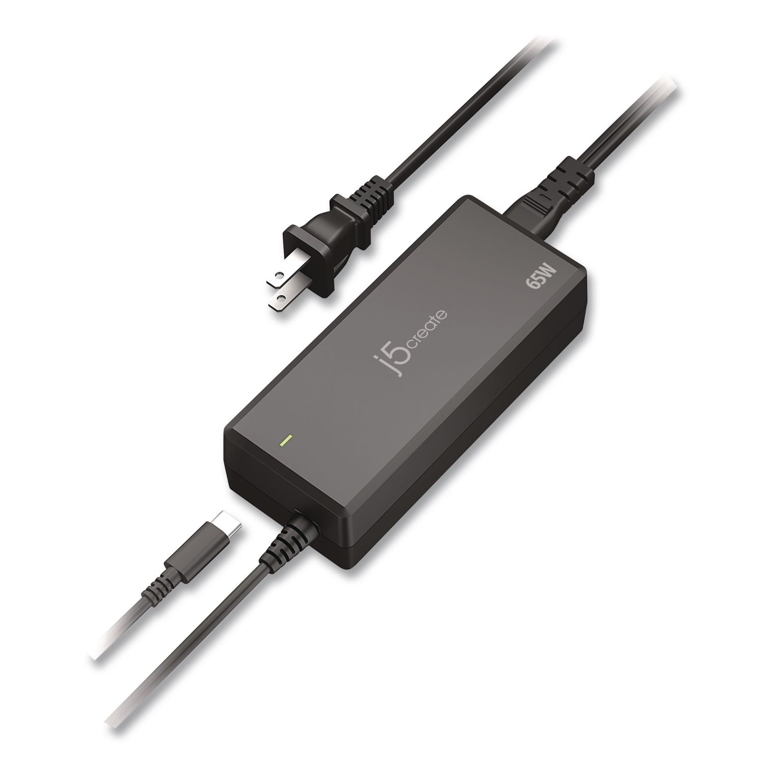 65 W USB-C Charger, Black