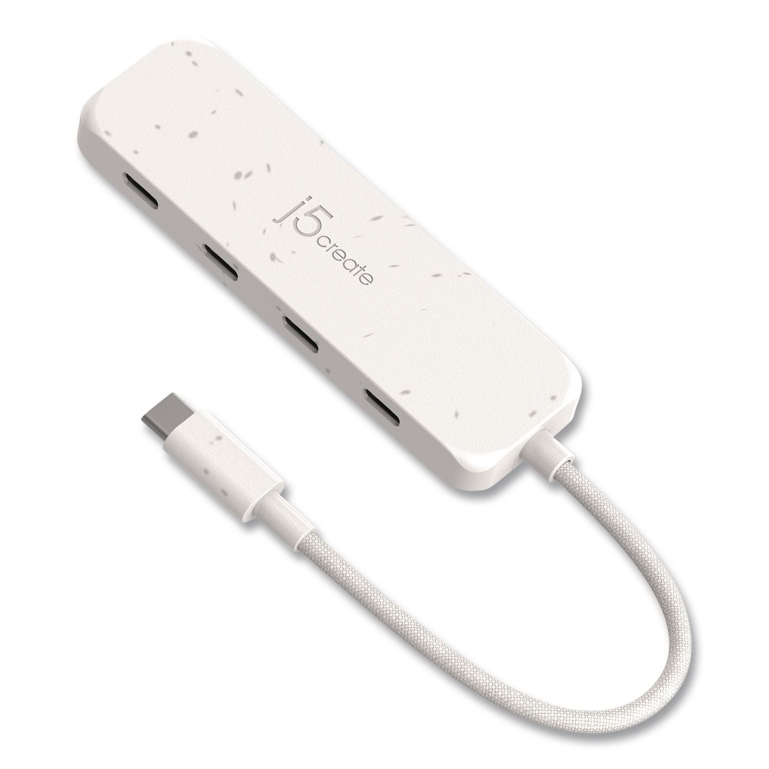 4-Port USB-C Hub, Pure White