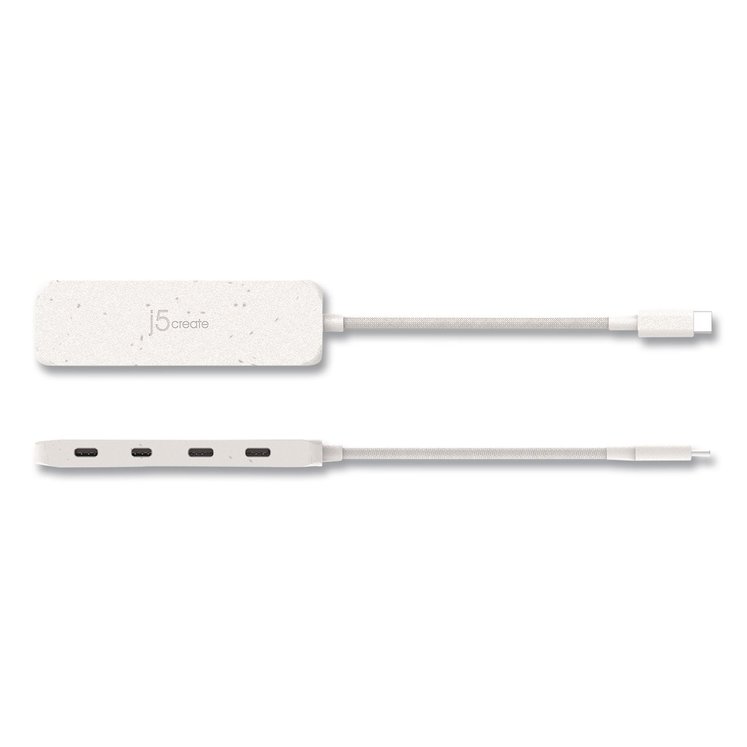 4-Port USB-C Hub, Pure White
