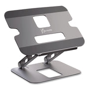 Multi-Angle Laptop Stand, Space Gray/Silver, Supports 9 Lbs
