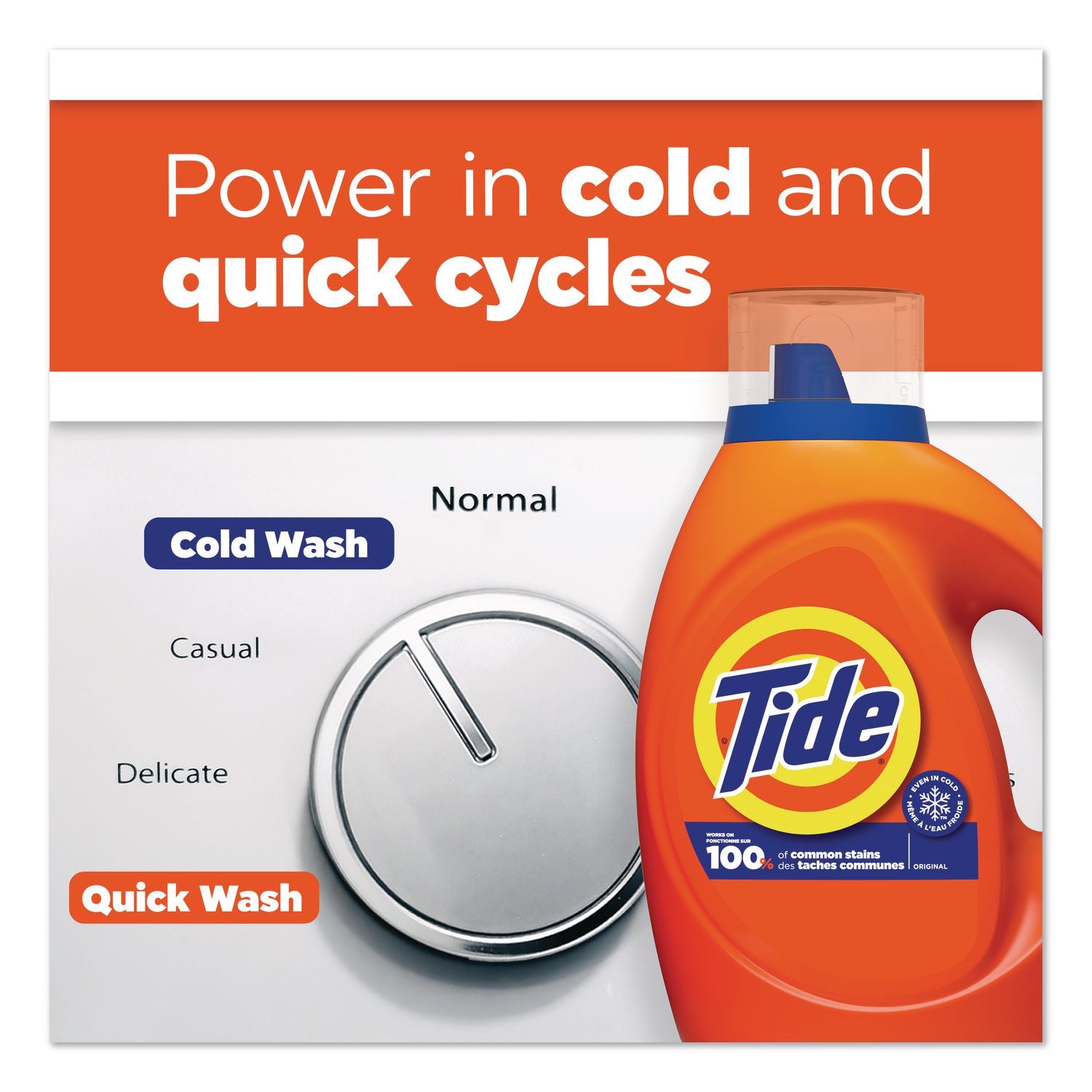 HE Laundry Detergent, Original Scent, 100 Loads, 125 Oz Pump Bottle