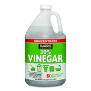 Harris 30 Percent Vinegar Multi-Purpose Cleaner, Unscented, 128 Oz Bottle, 4/Carton