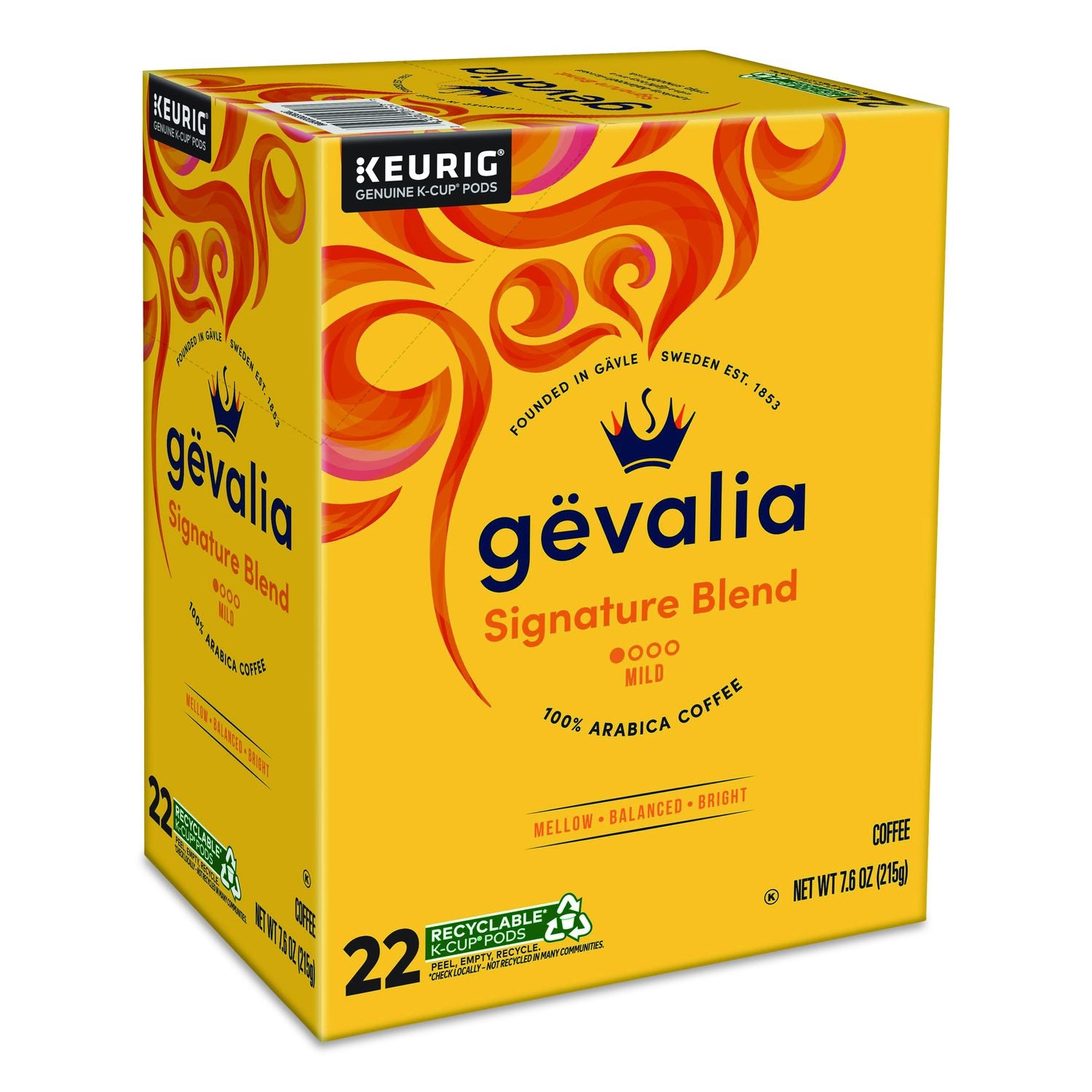 Signature Blend K-Cup Pods, 22/Box