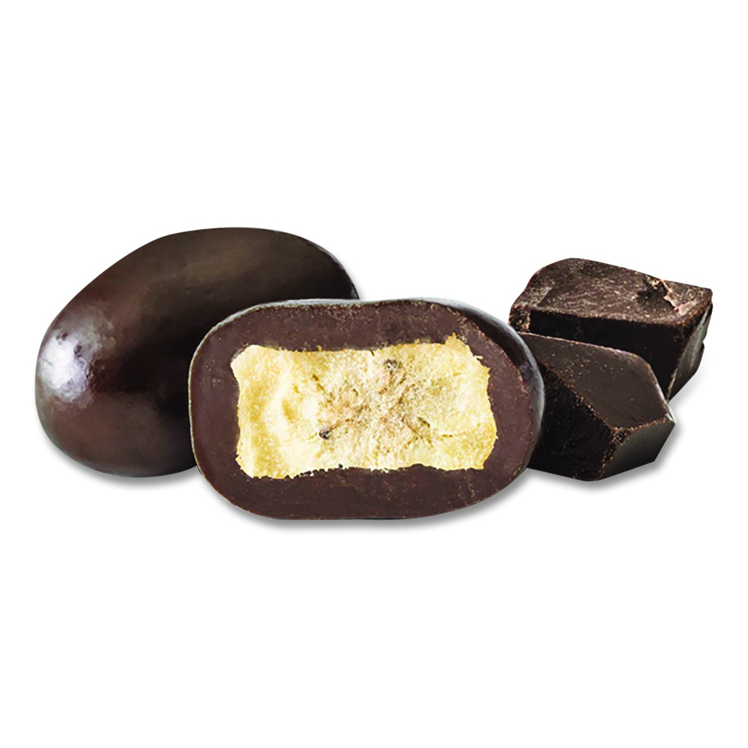 Hyper-Dried Grab And Go Dried Bananas In Dark Chocolate, 1.7 Oz Packet, 12/Carton