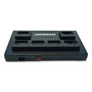 6-Slot Multi-Unit Charger, Black