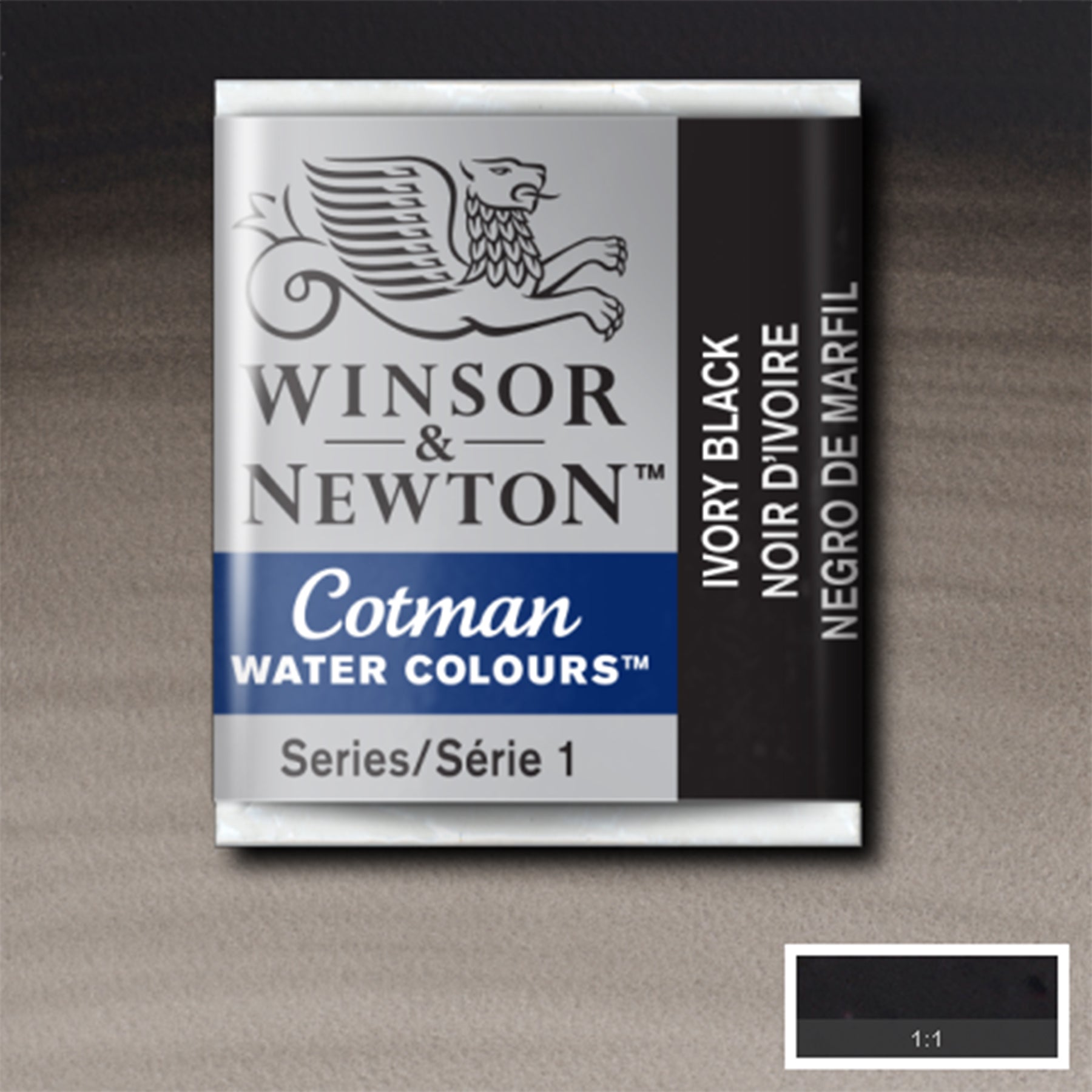 CWC Half Pan - Ivory Black