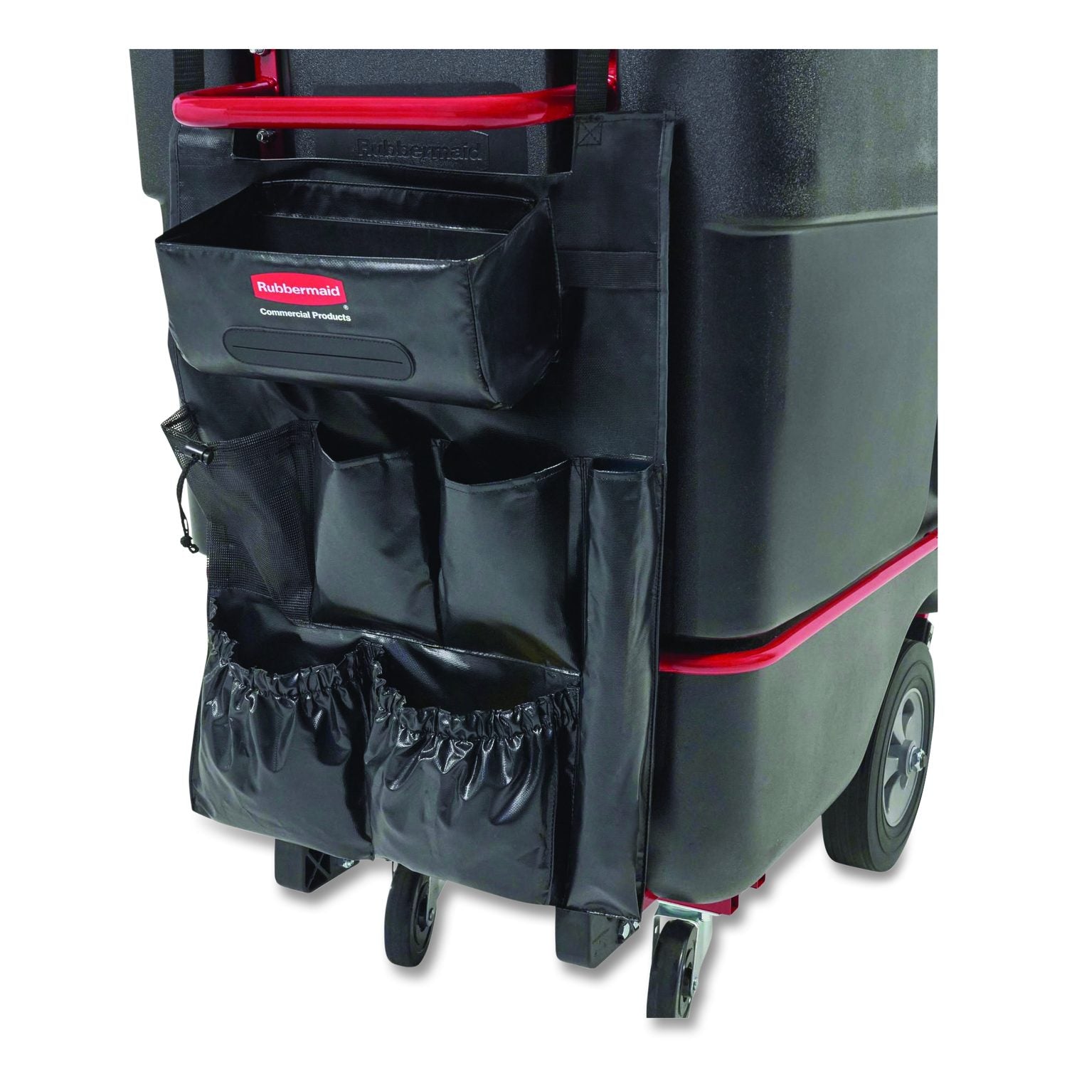 Tilt Truck Bag Organizer For Structural Foam And Rotomolded Tilt Trucks, 5.37 X 12, Black, 6/Carton