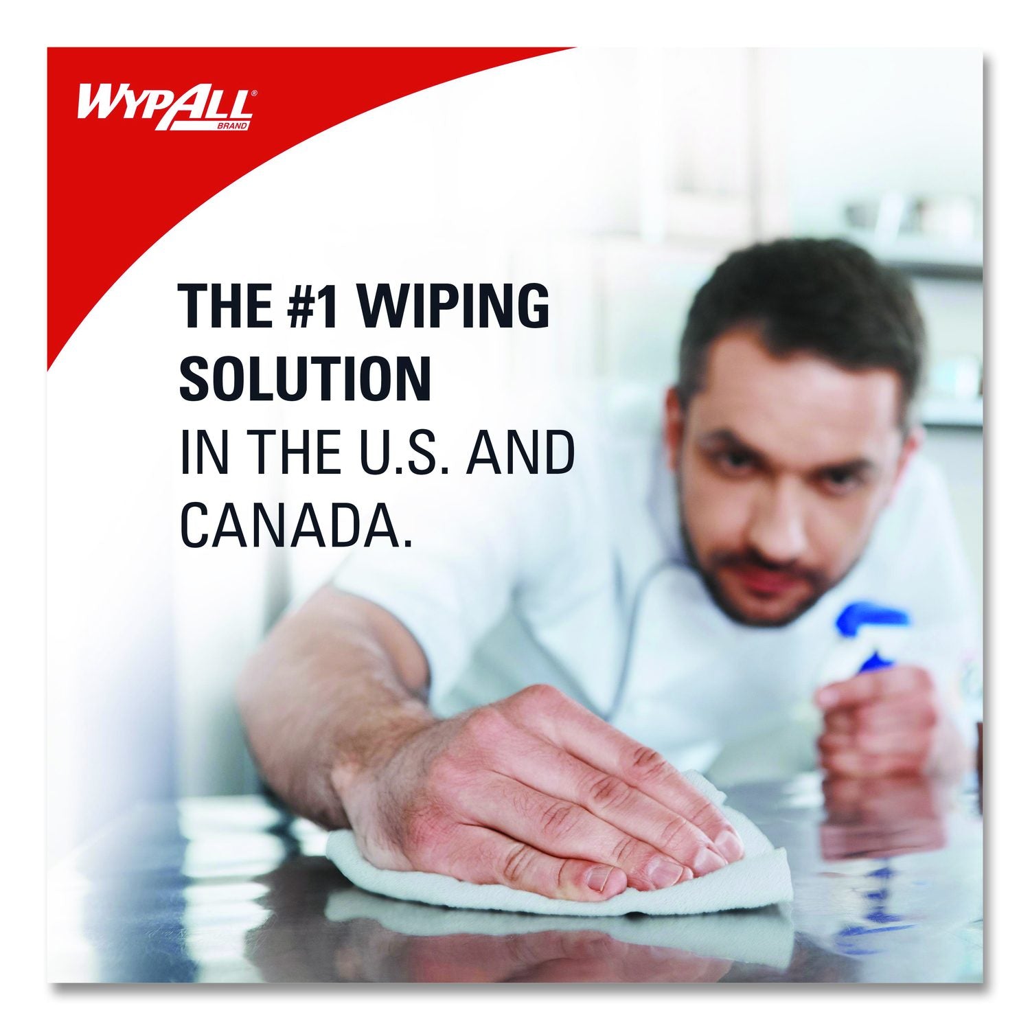 Heavy-Duty Foodservice Cloths, 1-Ply, 12.5 X 15, White, 300 Sheets/Box