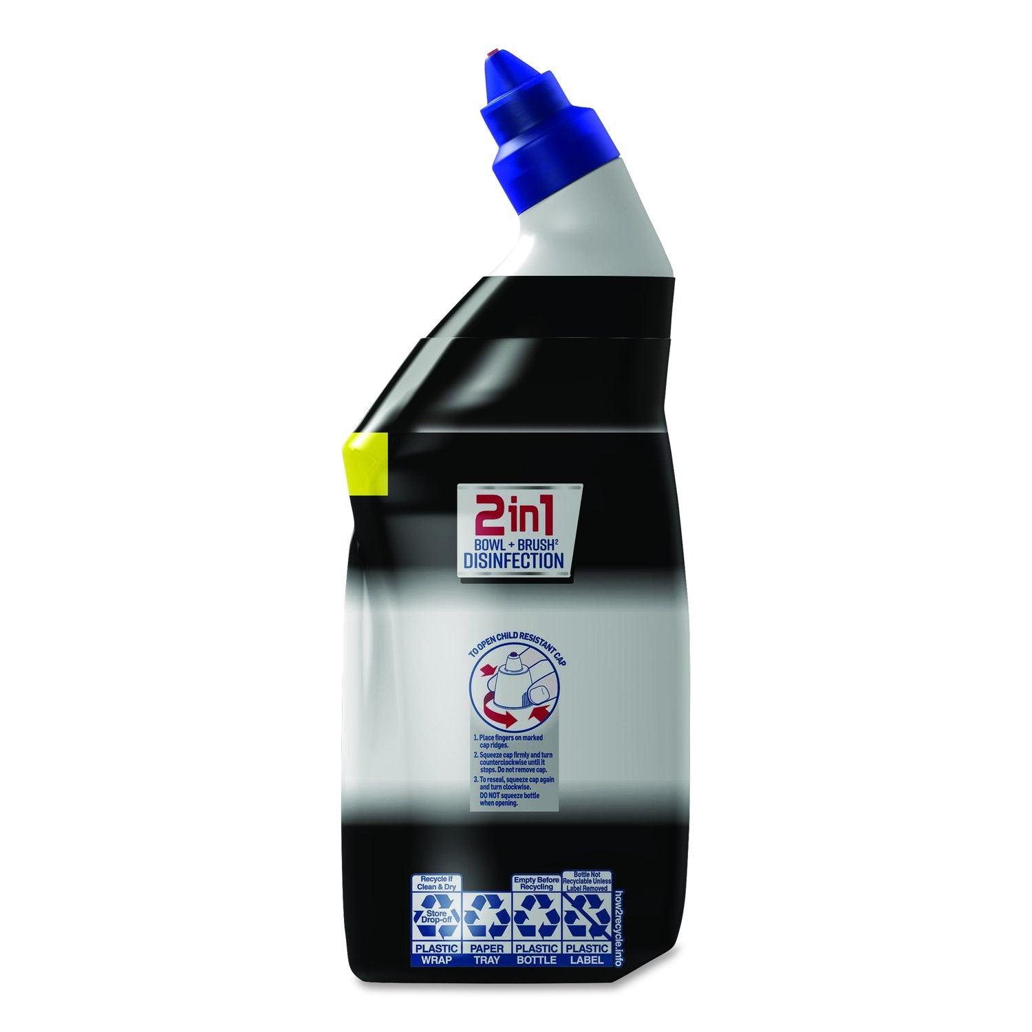 Disinfectant Toilet Bowl Cleaner With Lime And Rust Remover, Atlantic Fresh, 24 Oz Angle-Neck Bottle, 2/Pack, 4 Packs/Carton