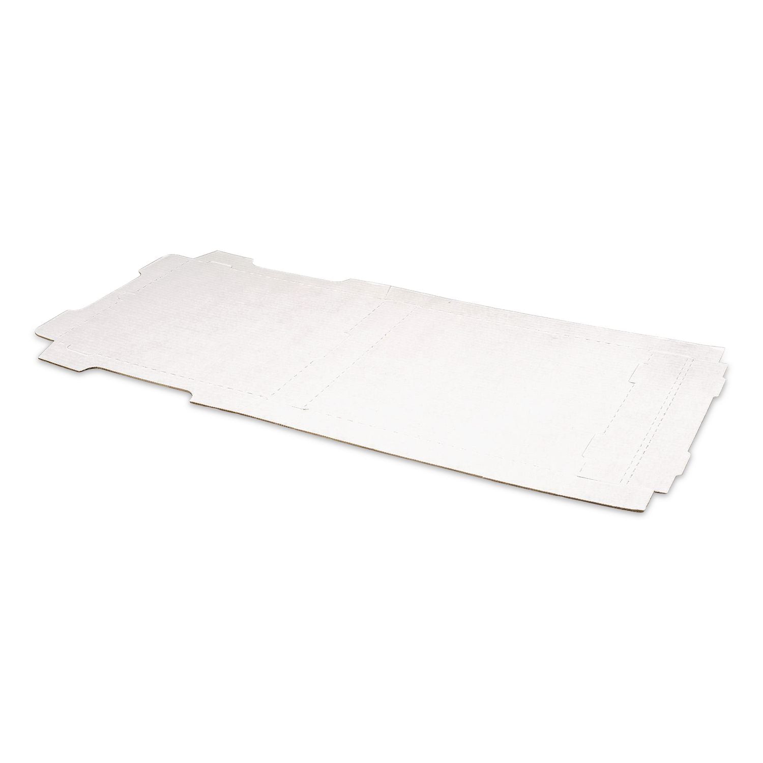 Lock-Corner Pizza Boxes, 12 X 12 X 1.75, White/Kraft, Paper, 50/Carton