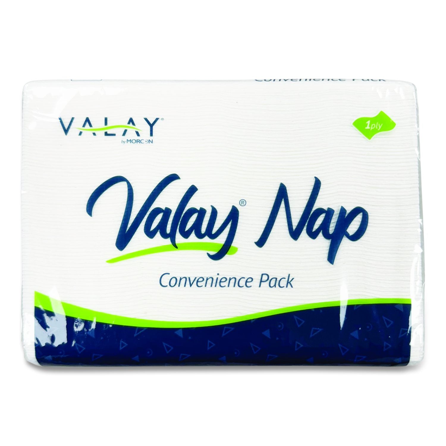 Valay Dispenser Napkin Convenience Pack, 1-Ply, 6.5 X 4, White, 500/Pack, 12 Packs/Carton