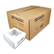 Bakery Boxes, 10 X 10 X 5, White, Paper, 100/Carton