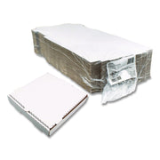 Lock-Corner Pizza Boxes, 10 X 10 X 1.75, White, Paper, 50/Carton