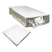 Lock-Corner Pizza Boxes, 14 X 14 X 1.75, White/Kraft, Paper, 50/Carton