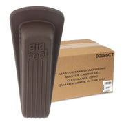 Big Foot Doorstop, Brown, Bulk Pack, 12/Carton