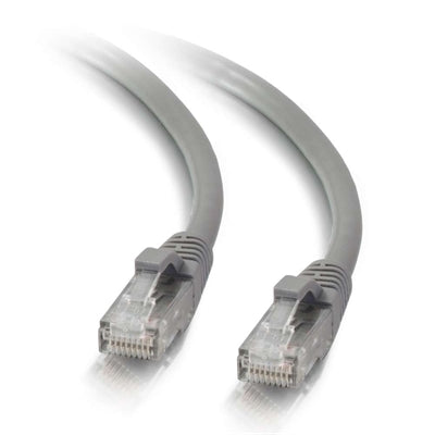 C2G 5ft Cat5e Ethernet Cable - Snagless Unshielded (UTP) - Gray - Category 5e for Network Device - RJ-45 Male - RJ-45 Male - 5ft - Gray