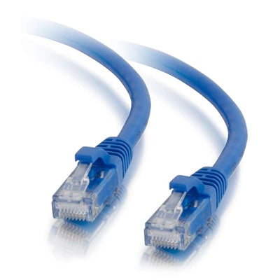 C2G 5ft Cat5e Ethernet Cable - Snagless Unshielded (UTP) - Blue - Category 5e for Network Device - RJ-45 Male - RJ-45 Male - 5ft - Blue
