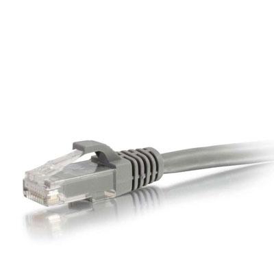 C2G Cat5e Snagless Unshielded (UTP) Network Patch Cable - Patch Cable - RJ-45 (M) - RJ-45 (F) - 25 Ft - CAT 5e - Gray