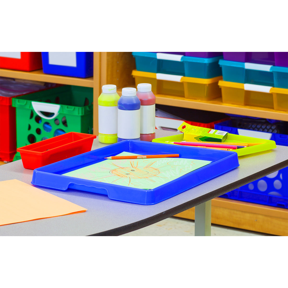 ACTIVITY TRAY YELLOW