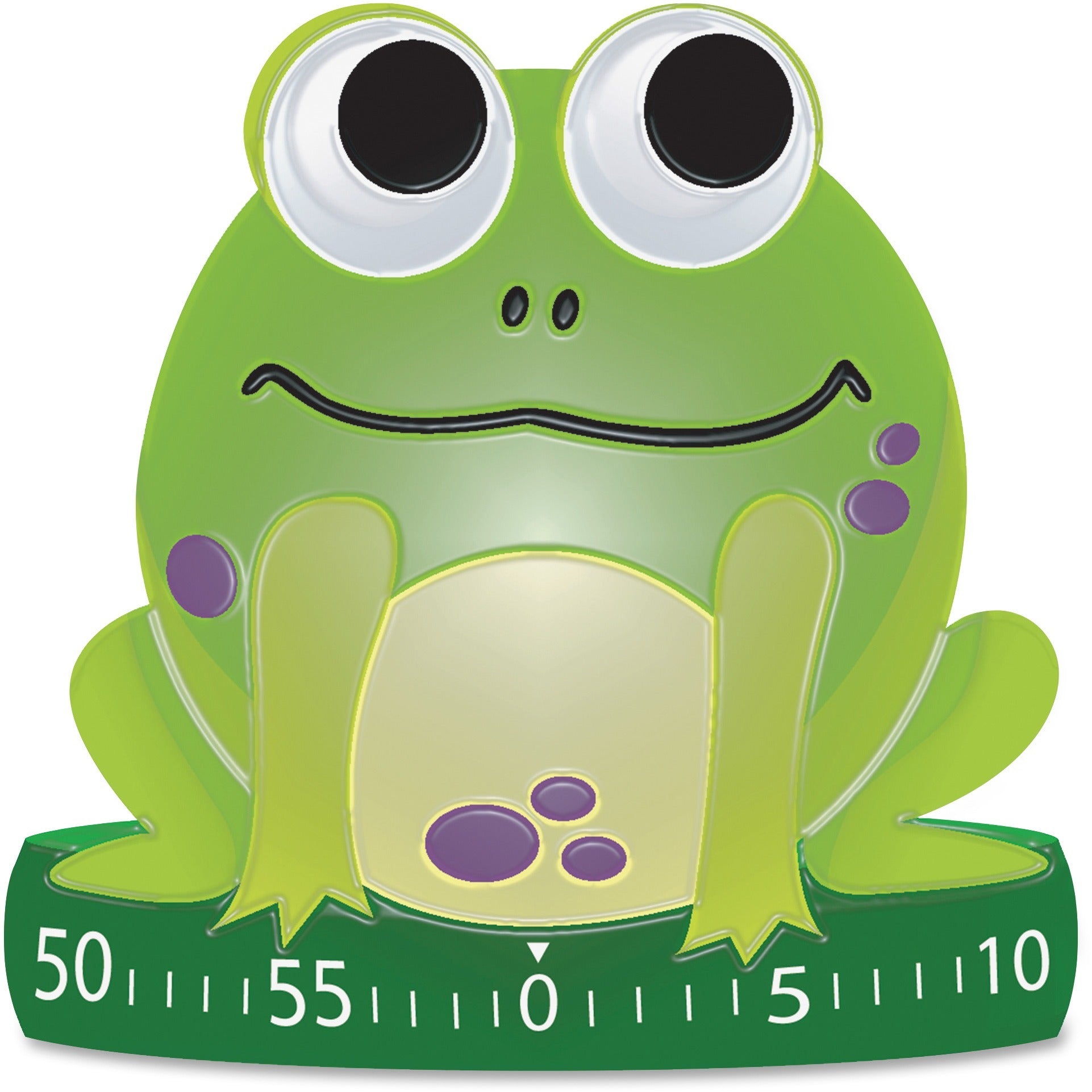 Ashley Frog-shaped Timer, Green