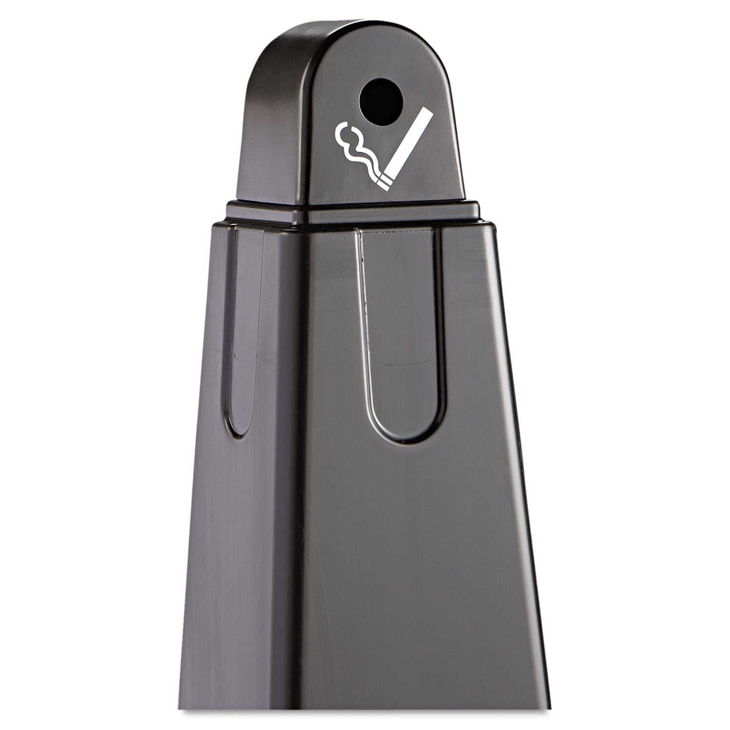39.4" Height x 12.3" Width x 12.3" Depth - Steel, Plastic - Black - 1 Each