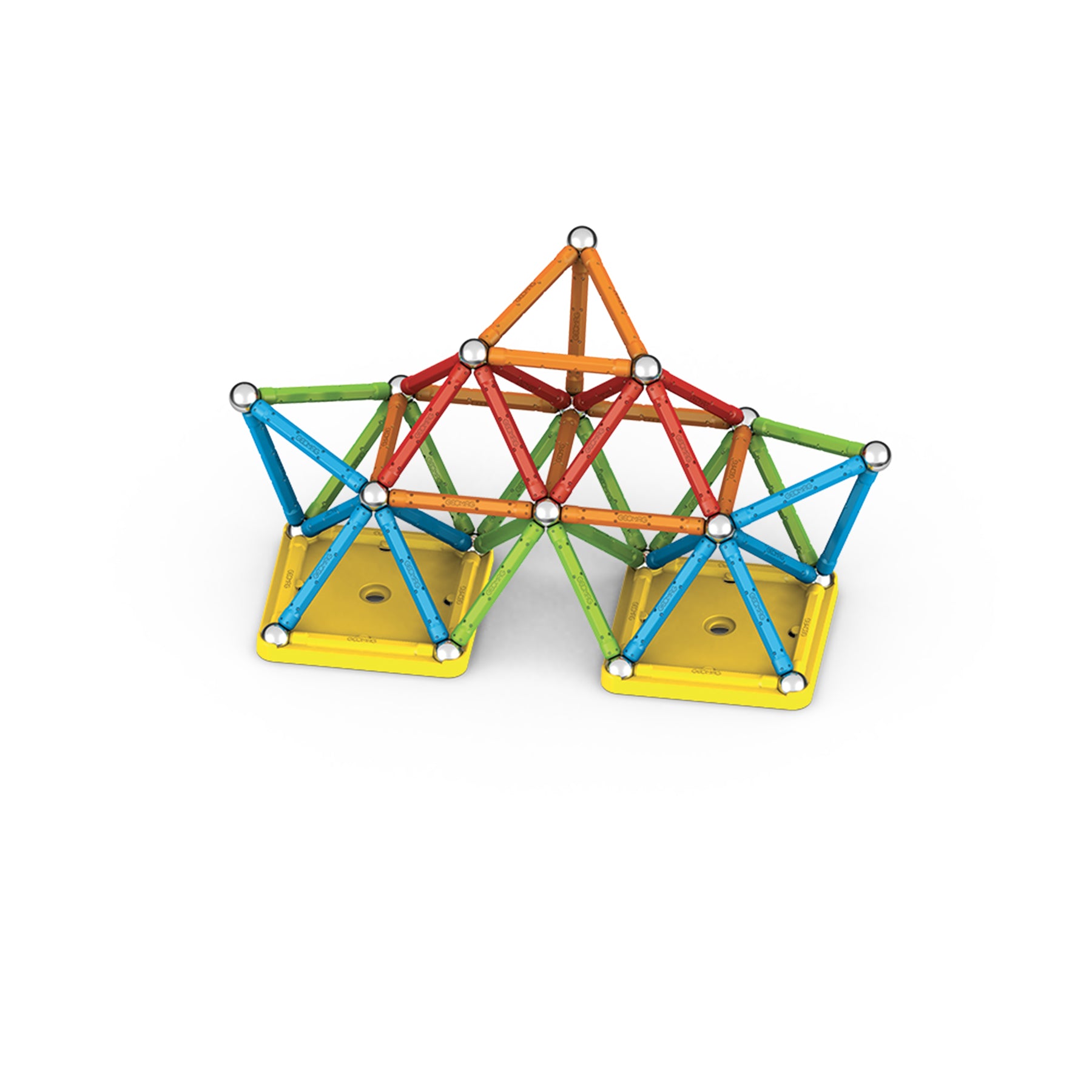 Geomag™ Supercolor Recycled Magnetic Building Set, 93 Pieces