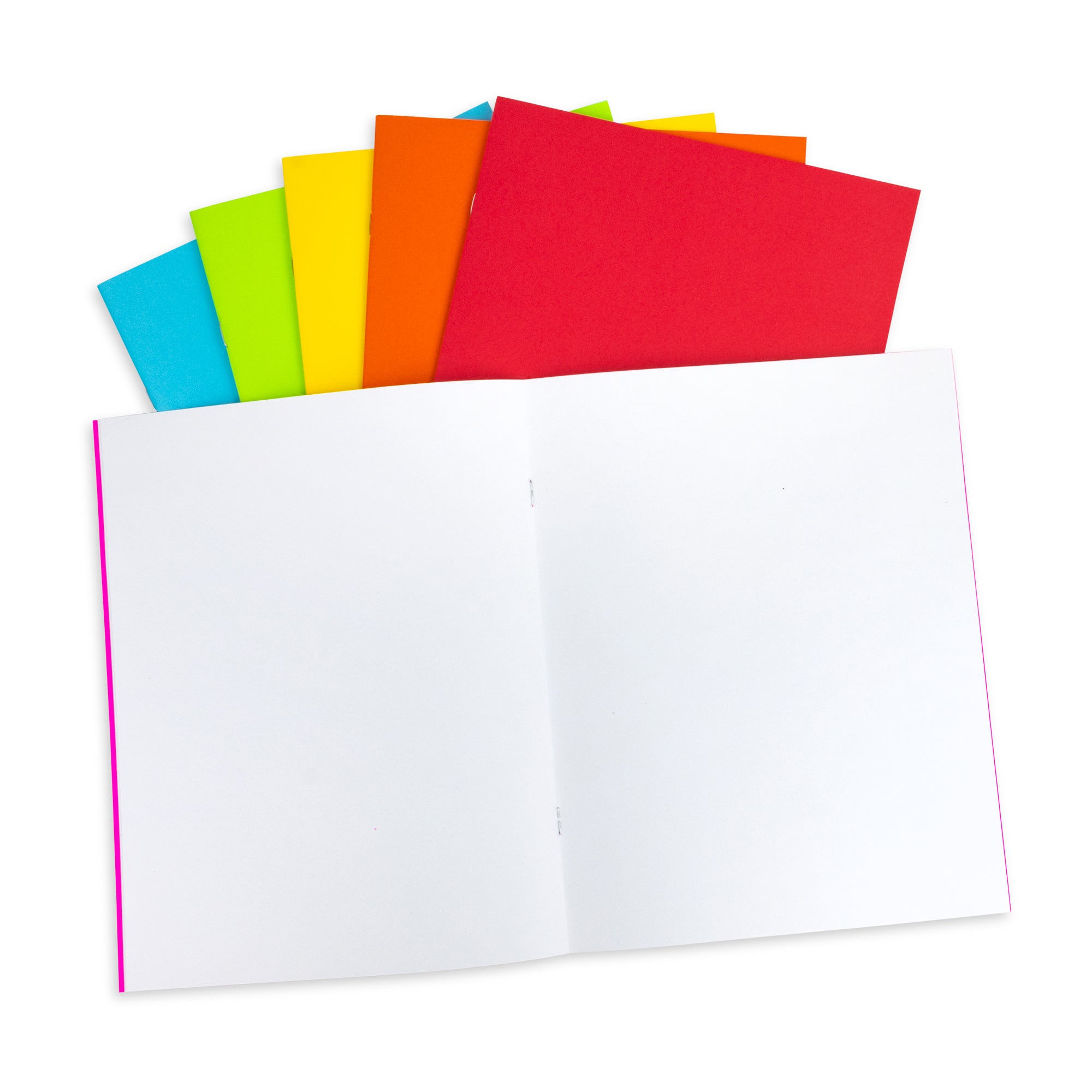 Bright Books - 8.5"x11", 24 pages, 6 Books, Asst'd Colors
